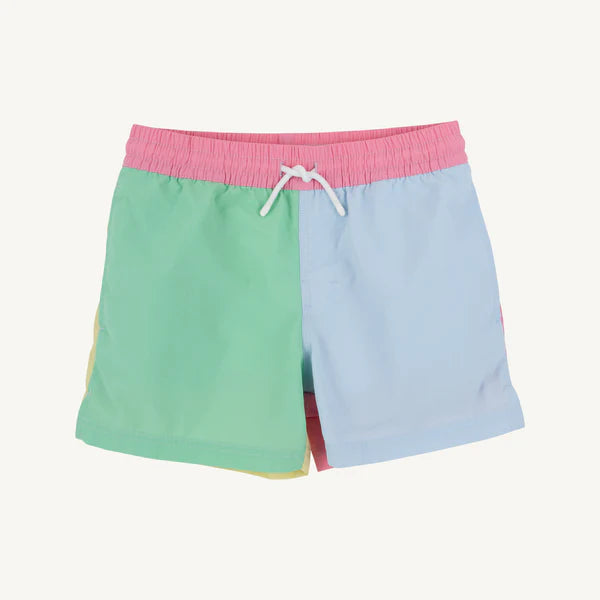 The Beaufort Bonnet Company Country Club Colorblock Trunks