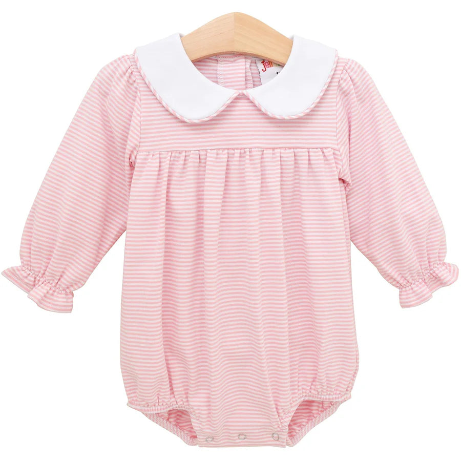 Lottie Bubble- Light Pink Stripe