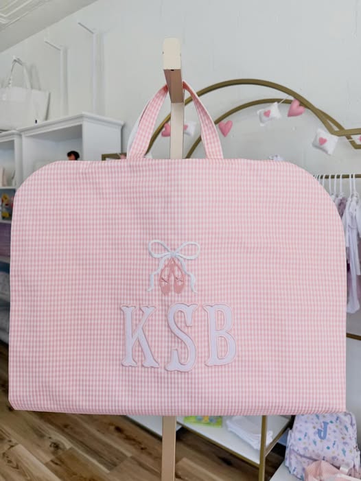 TRVL Pink Ballet Garment Bag