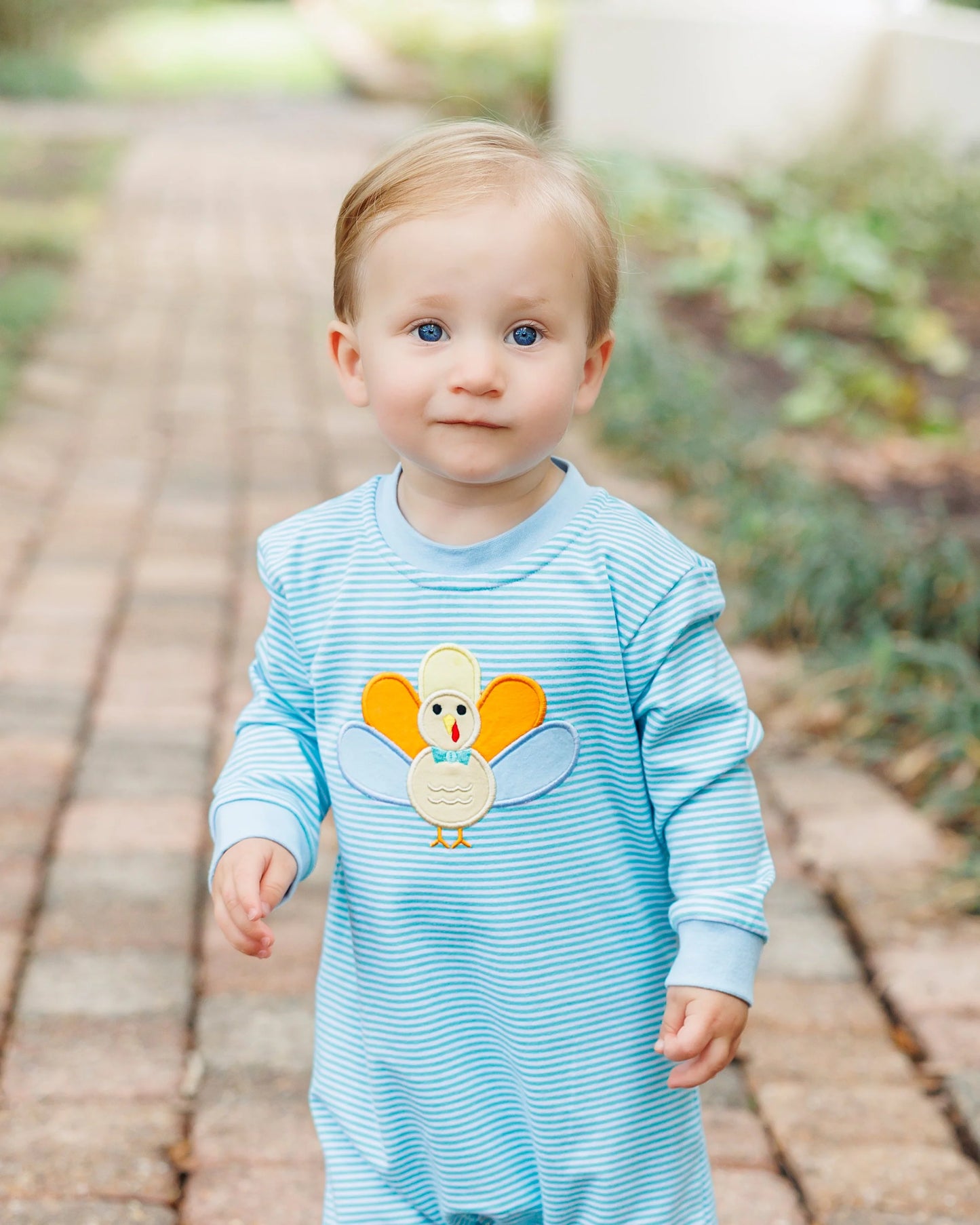 Jellybean Pastel Turkey Romper