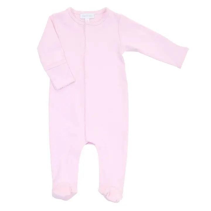 Magnolia Baby Essentials Solid Pink Footie