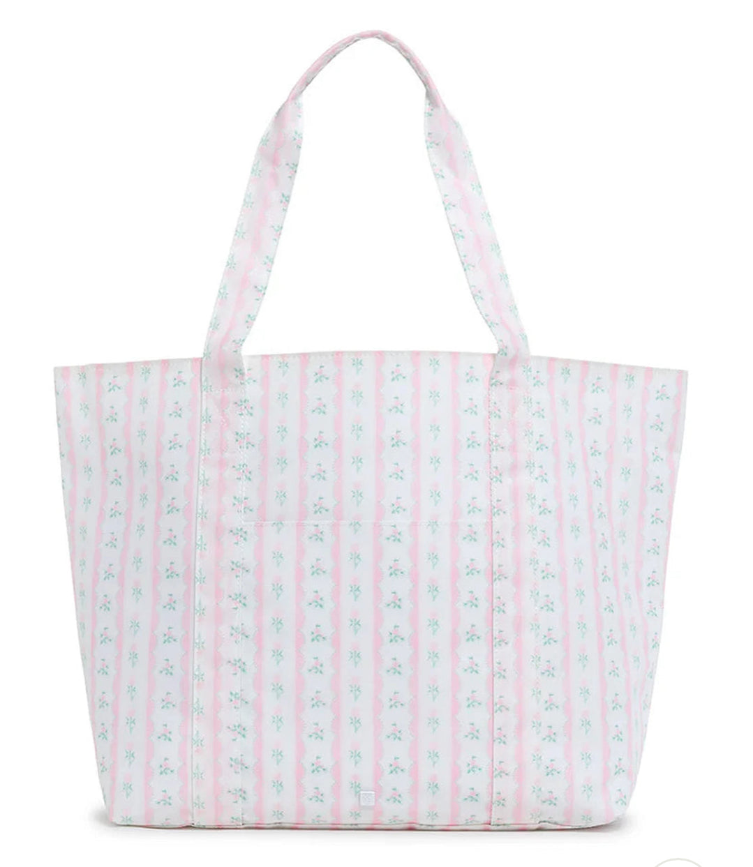 TRVL XL Pink Ribbon Floral Tote