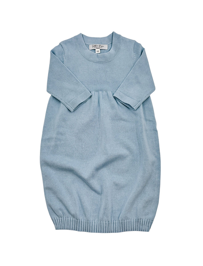 Blue Knit Gown