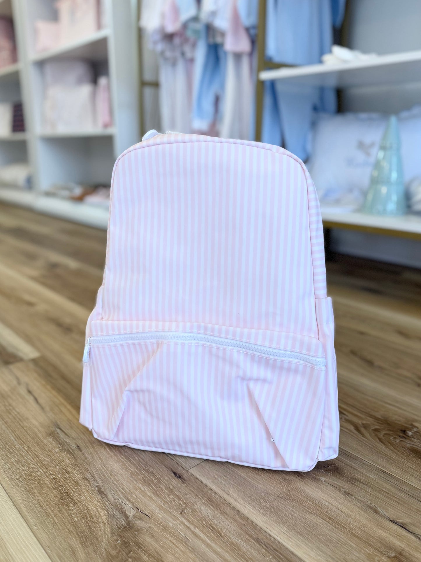 TRVL Pink Stripe Pimlico Backpacker