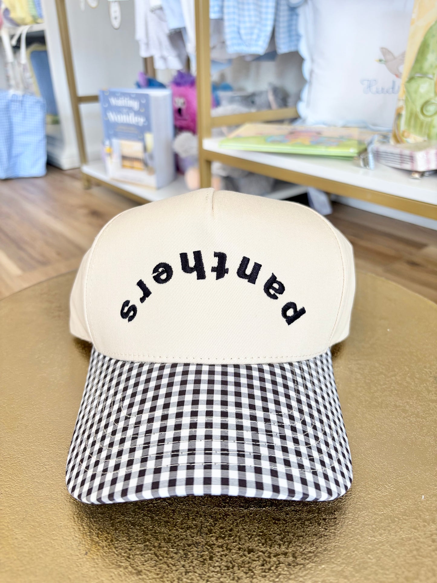 Panthers Gingham Hat