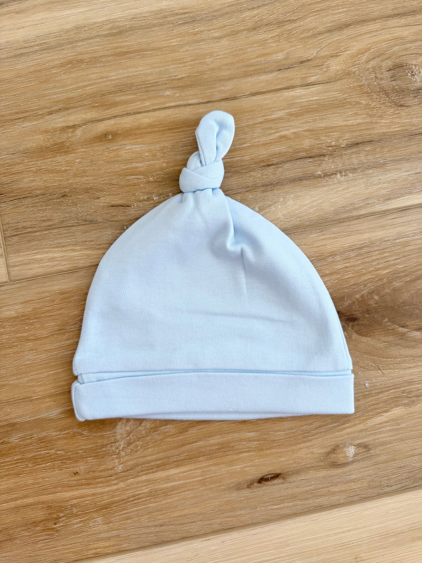 Solid Blue Baby Hat