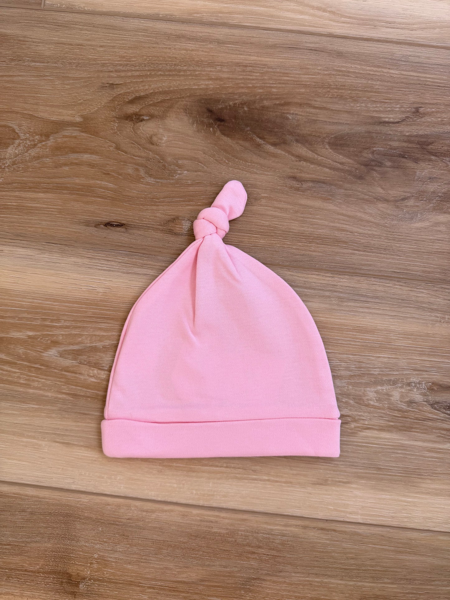 Solid Pink Baby Hat