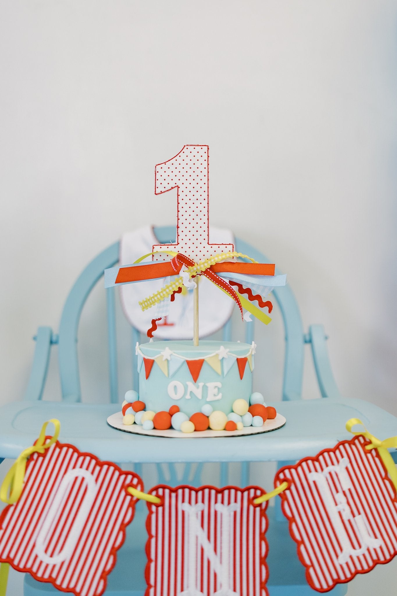 Red Bitty Dot #1 with Ribbon