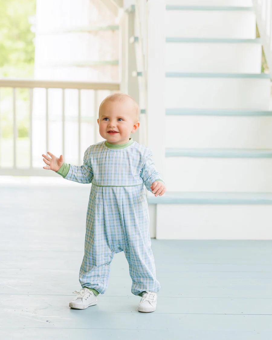 Basin Plaid Patrick Romper