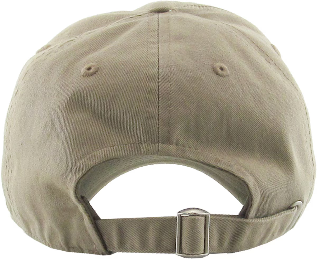Khaki Kids Baseball Hat