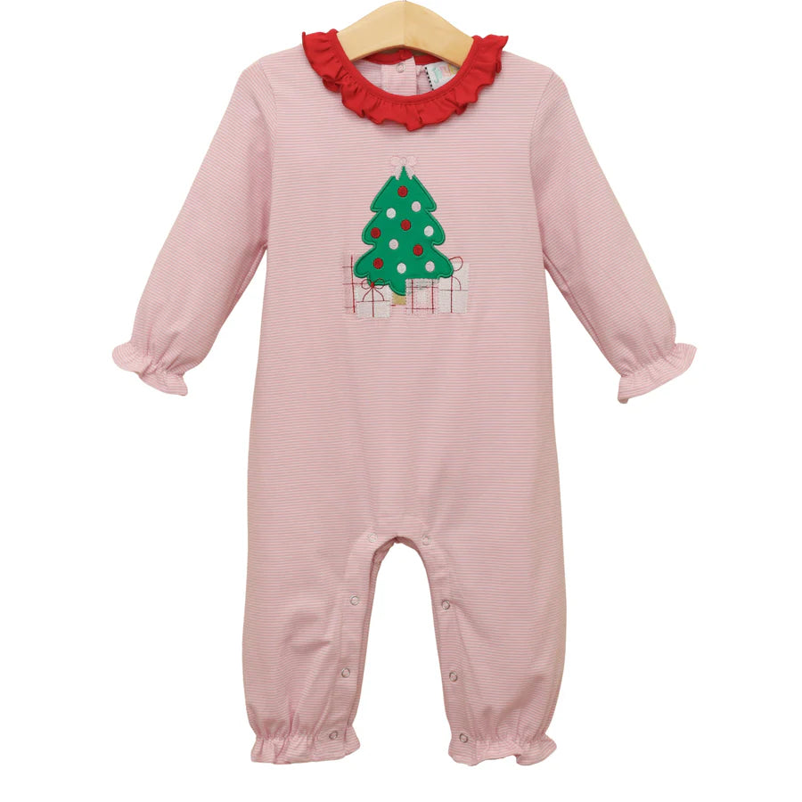 Underneath The Tree Ruffle Romper