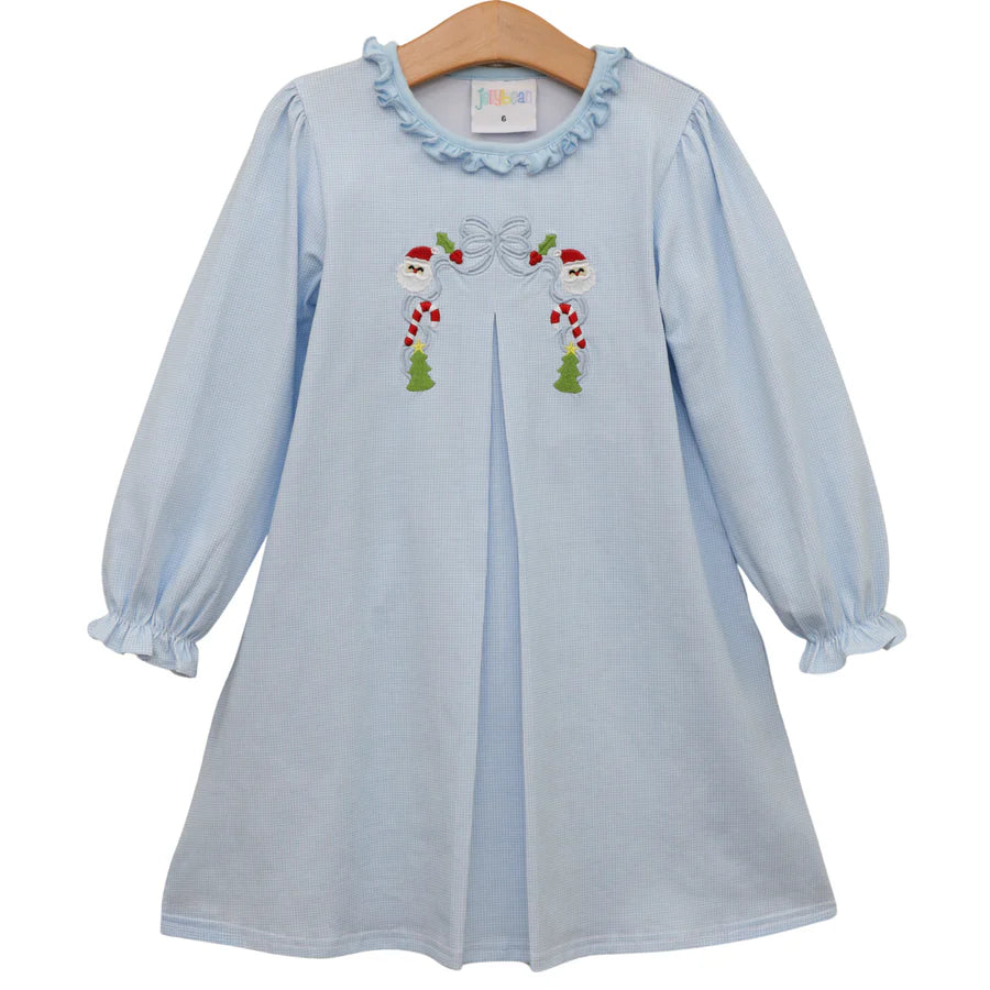 A Classic Christmas Pleat Dress