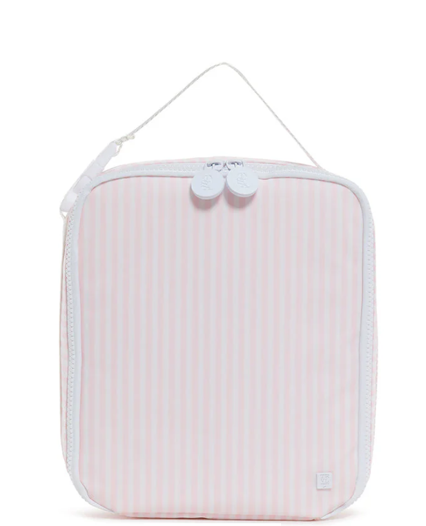 TRVL Pimlico Pink Stripe Insulated Lunch Box