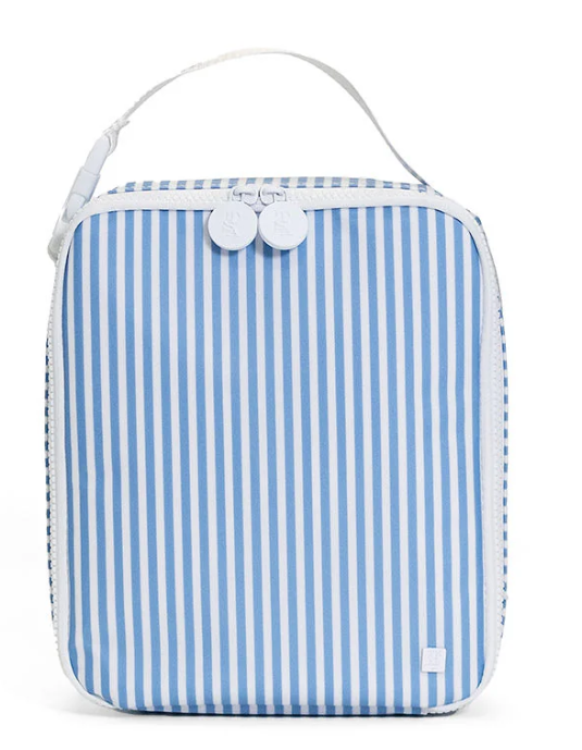 TRVL Pimlico Chambray Stripe Insulated Lunch Box