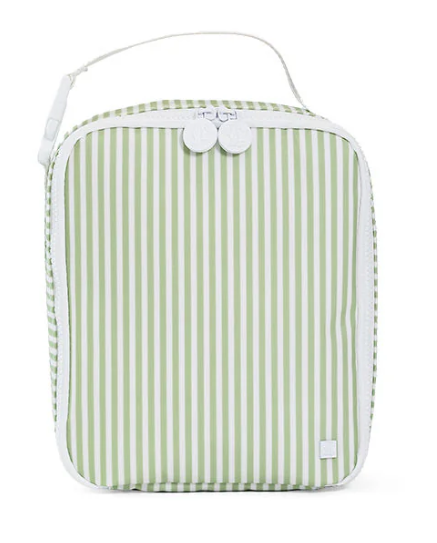 TRVL Pimlico Sage Stripe Insulated Lunch Box