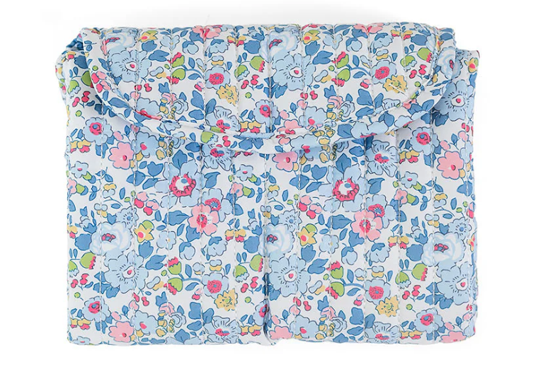 TRVL Bridgehampton Floral Quilted Changing Mat