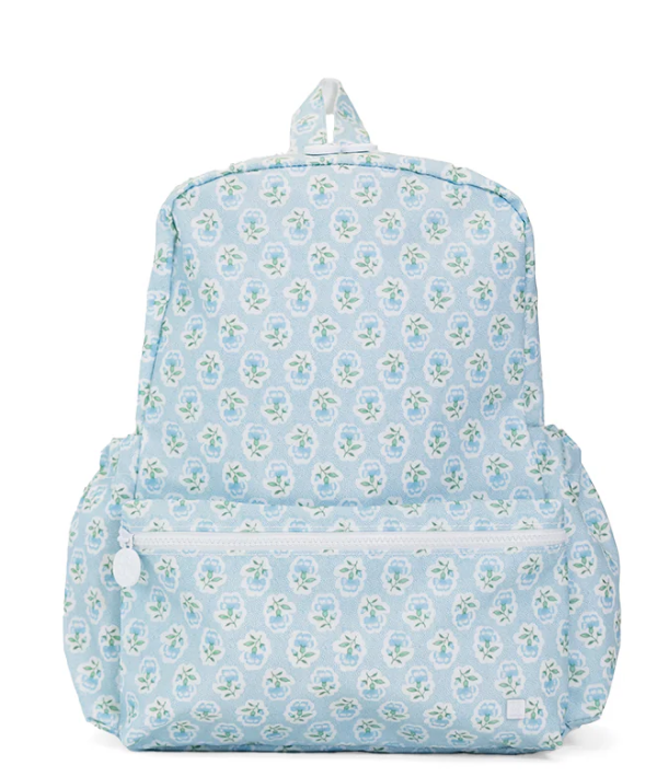 TRVL Petite Fleur Blue Mini Backer