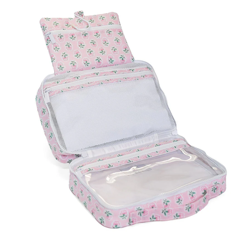 TRVL Petite Fleur Pink Hanging Bag