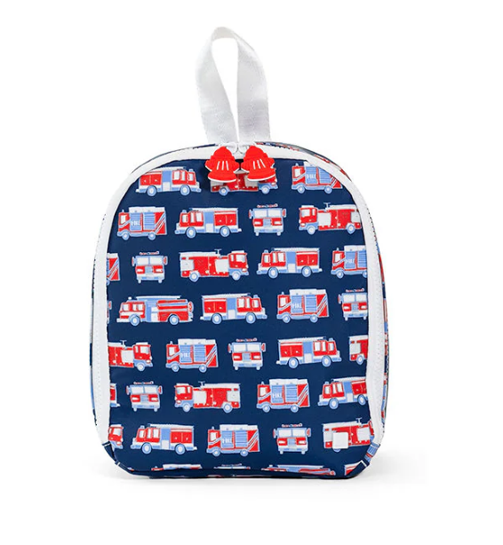 TRVL Fire Engines Bring It Lunch Bag