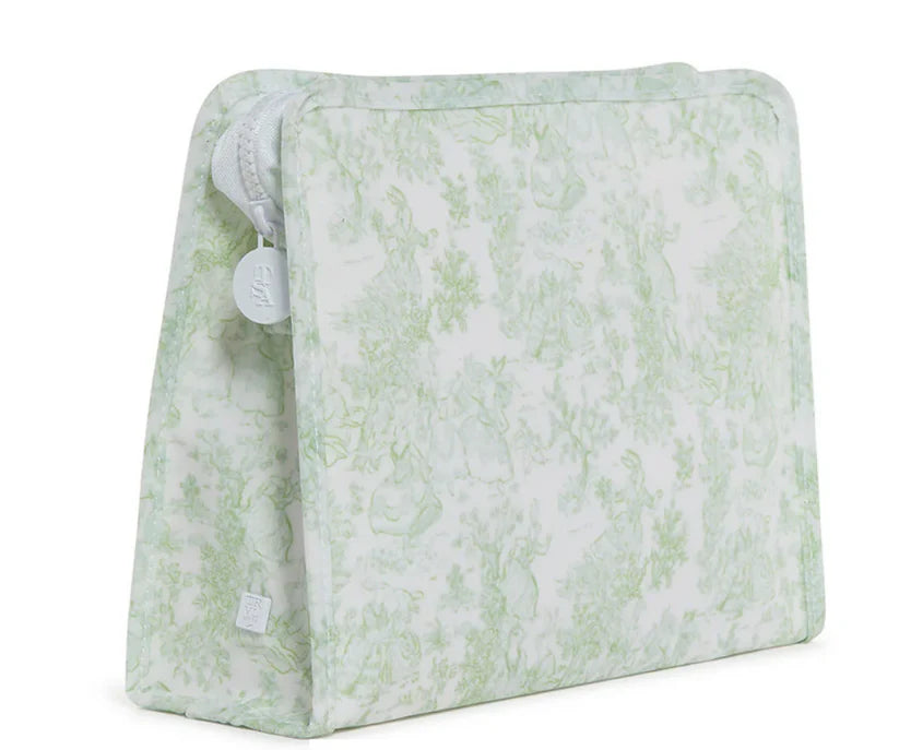TRVL Green Bunny Toile Medium Roadie