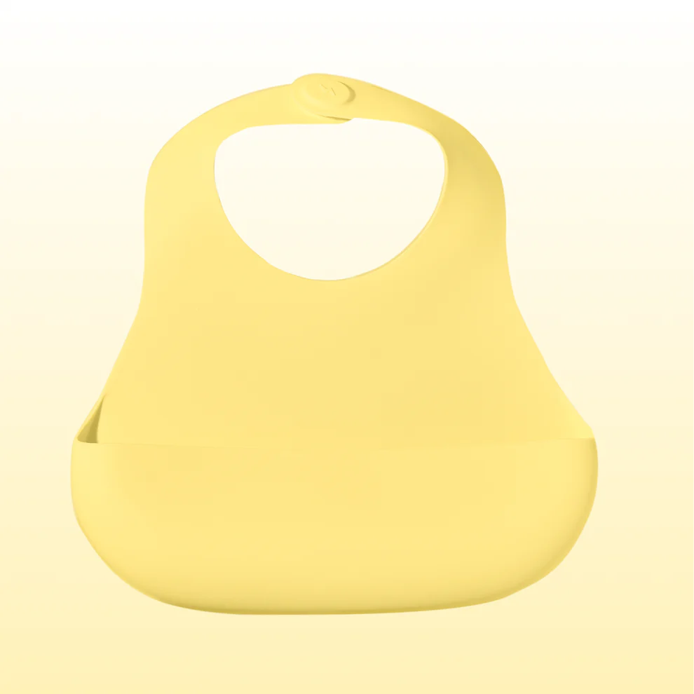 Babynetic Banana Split Magnetic Silicone Bib