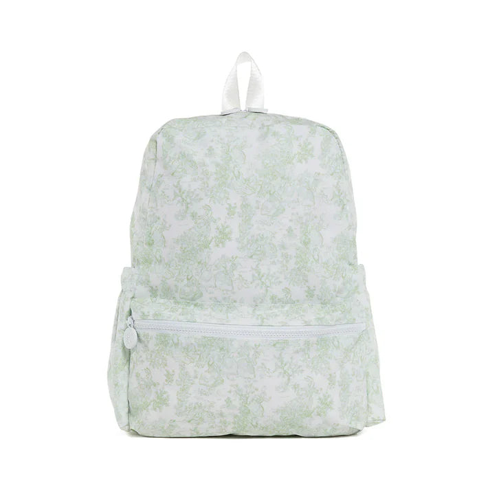 TRVL Green Bunny Toile Backpacker