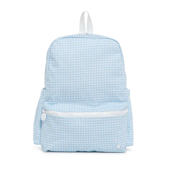TRVL Gingham Mist Mini Backer