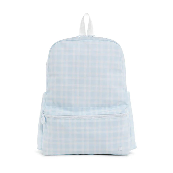TRVL Blue Plaid Backpacker