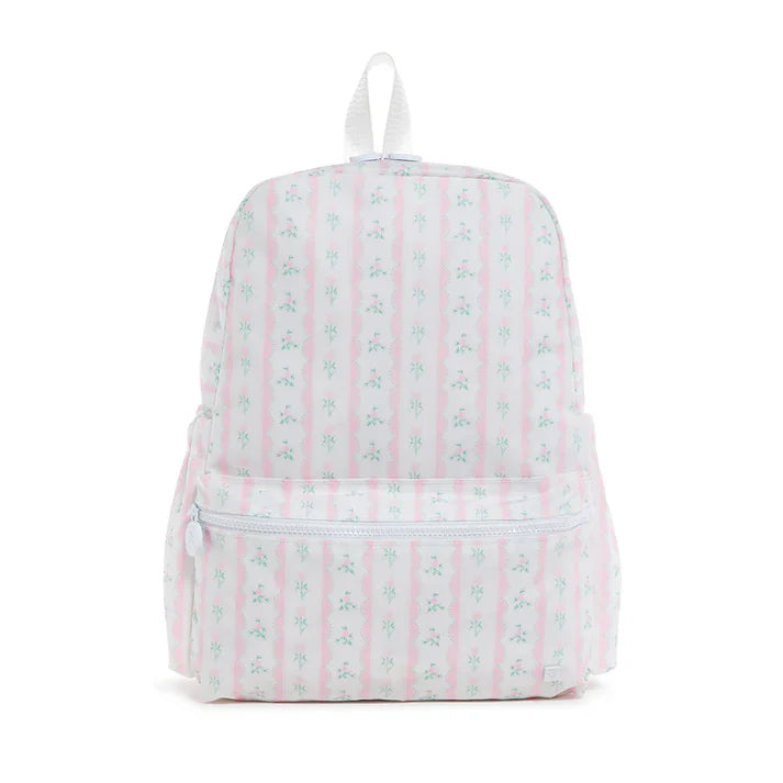 TRVL Pink Ribbon Floral Backpacker