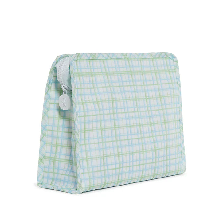 TRVL Plaid Green Classic Large Roadie