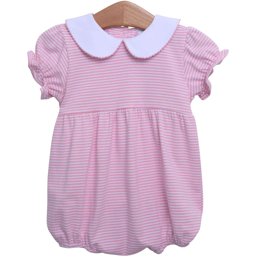 Light Pink Stripe Charlotte Bubble