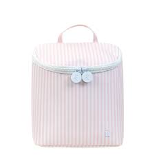 TRVL Pink Pimlico Stripe Take Away Insulated Lunch Bag
