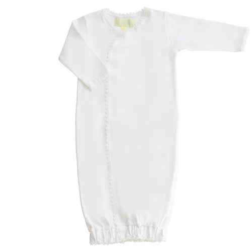 Pixie Lily White Jersey Wrap Baby Sack