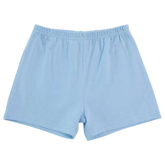 Jellybean Knit Shorts- Light Blue