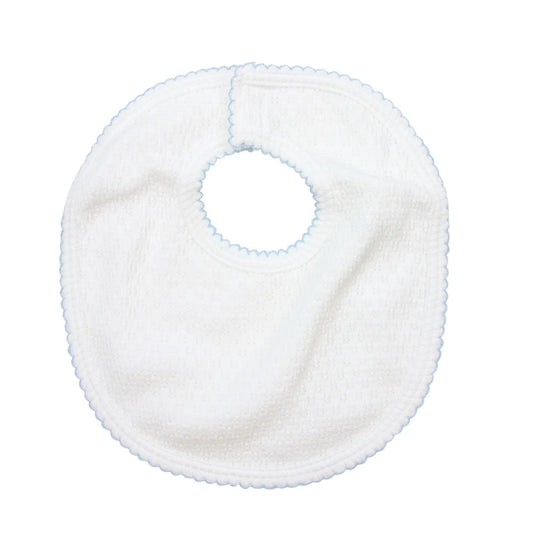 PatyKnit™ Blue Velcro Bib Eyelet Trim