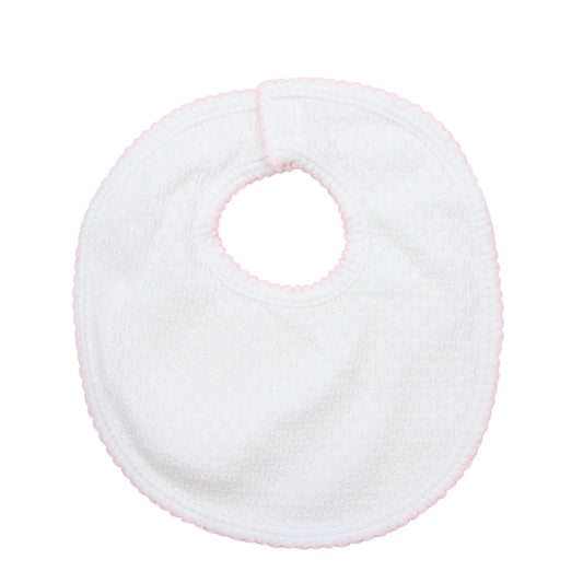 PatyKnit™ Pink Velcro Bib Eyelet Trim