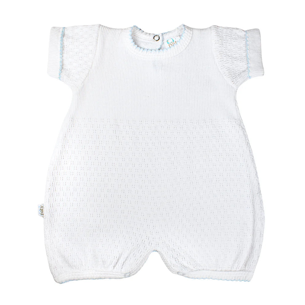 Blue Paty Knit Bubble