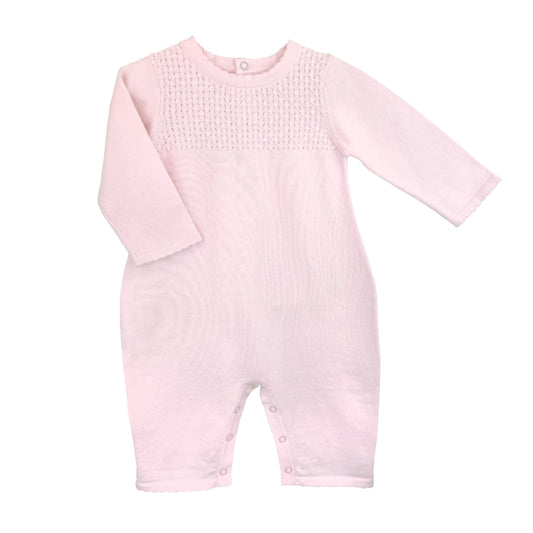 Petit Ami Pink Diamond Lightweight Knit Longall