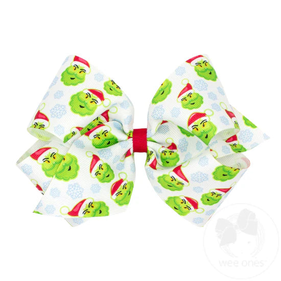 wee ones Christmas Character Hair Bow