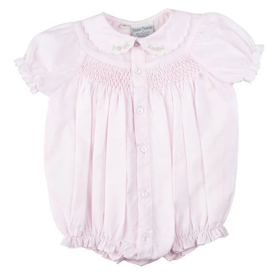 Feltman Brothers Smocked Scalloped Bubble