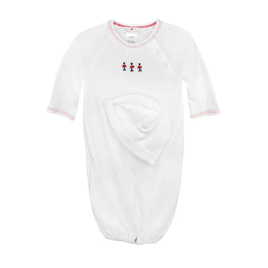 Petit Ami Holiday Embroidered Knit Convertible Bag