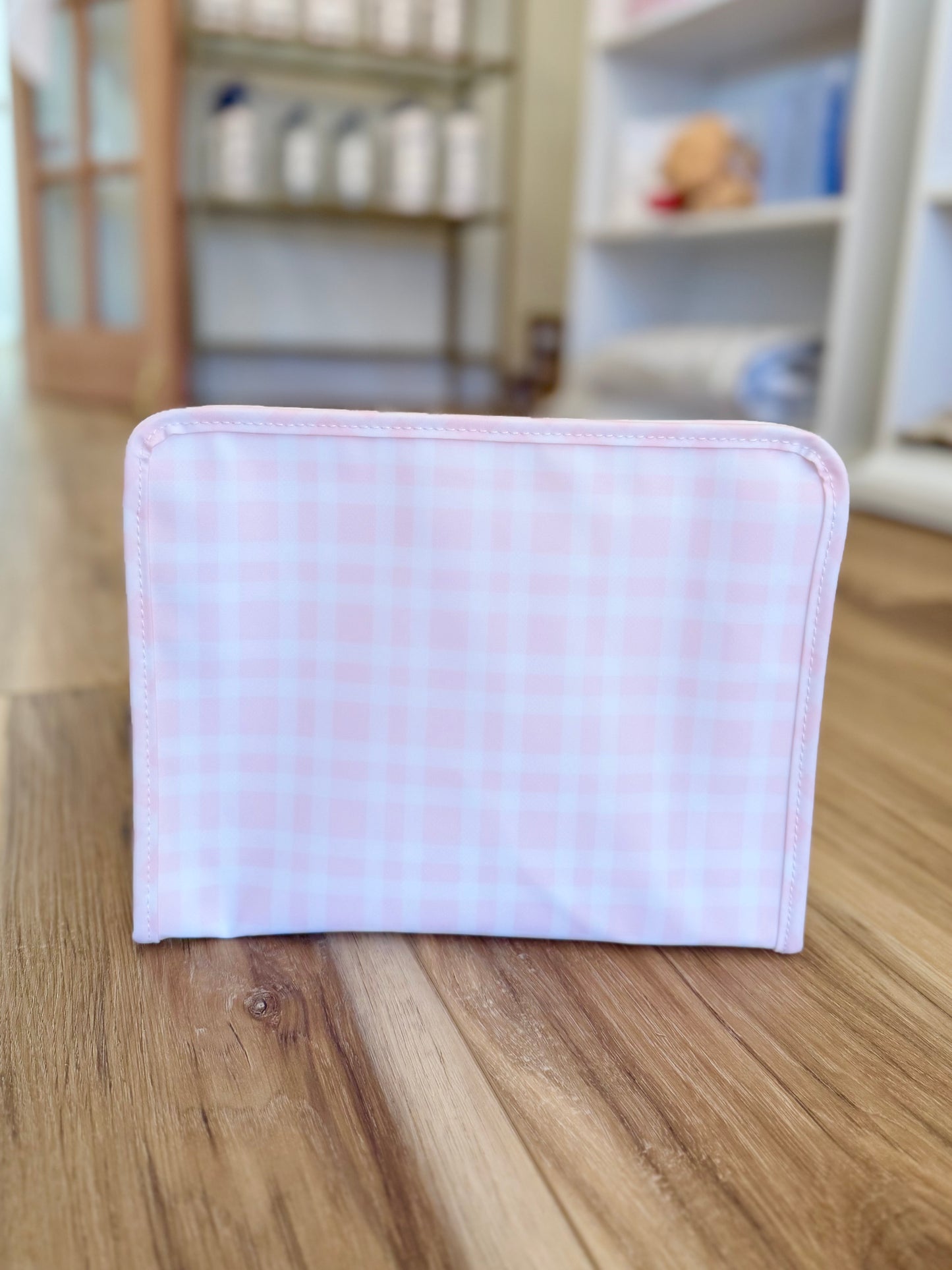 TRVL Pimlico Plaid Pink Large Roadie