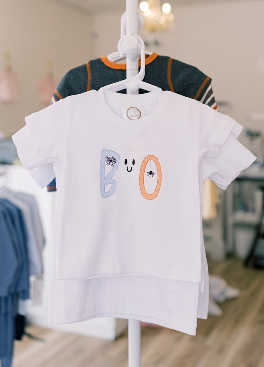 Boo Halloween Tee- Ready to ship
