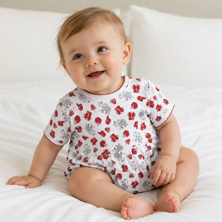 Magnolia Baby Roll Baby Roll Print Short Sleeve Boy Bubble