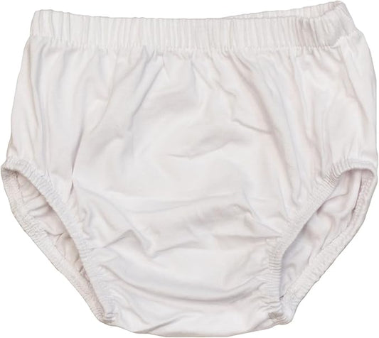 White Cotton Diaper Cover
