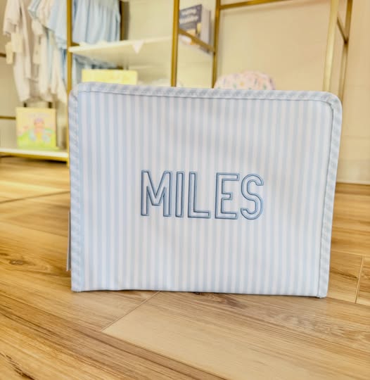TRVL Pimlico Stripe Blue Large Roadie