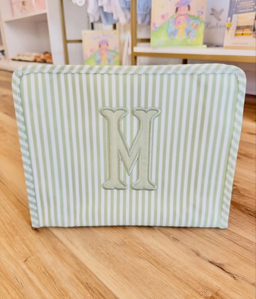 TRVL Pimlico Stripe Sage Large Roadie