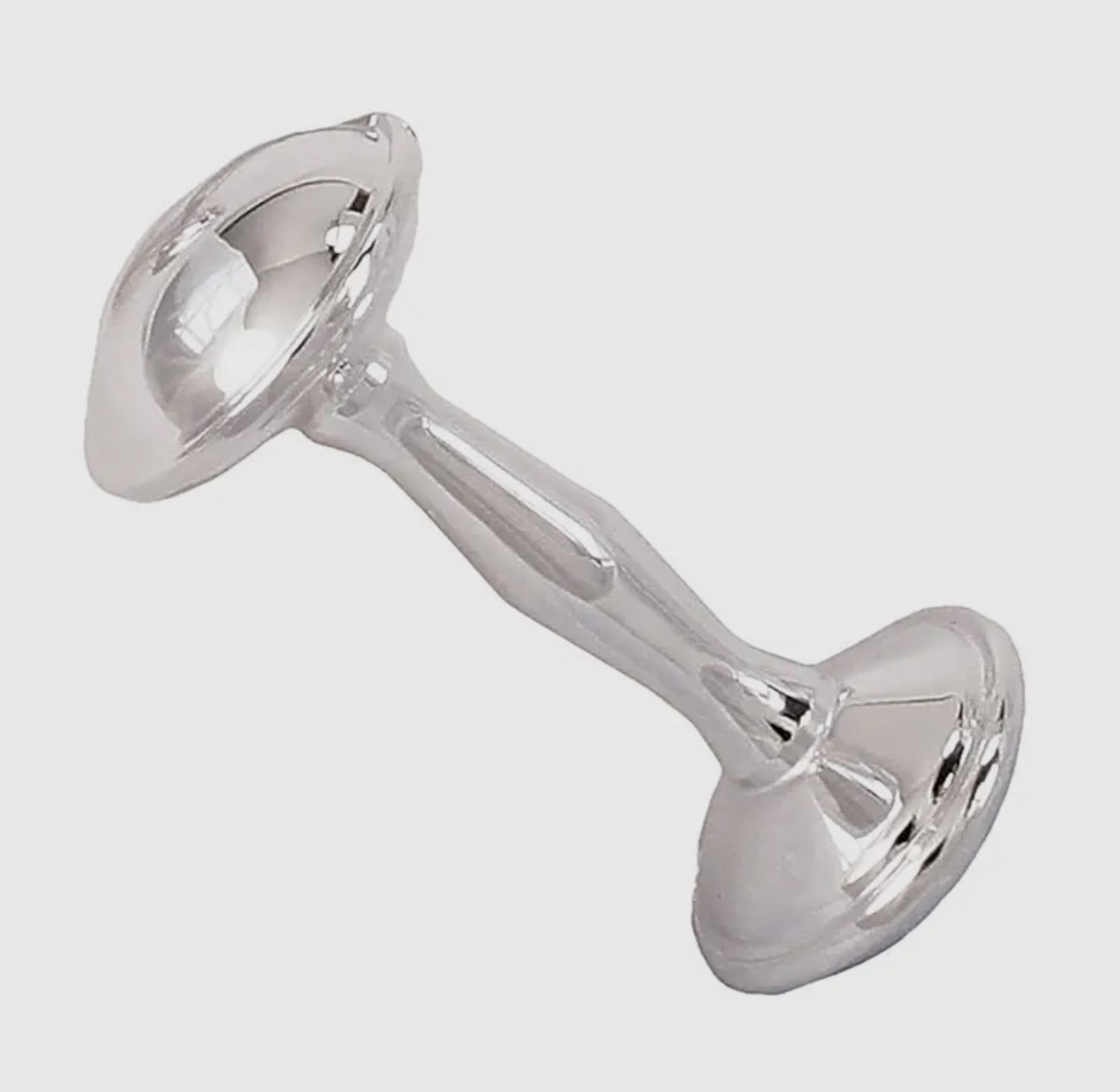 Silver Rattle Keepsake