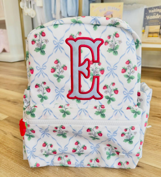 TRVL Berry Nice Backpack with single applique
