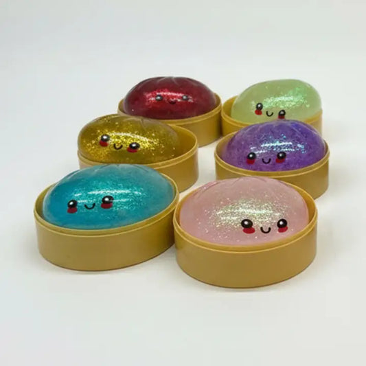 Mystery Squishy Glitter Dumpling Toy